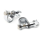 25mm & 32mm Chrome Highway Engine Crash Bar Mount Foot Pegs for Car Model