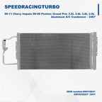 Aluminum A/C Condenser for Buick Chevy Pontiac (2006–2011) 3467