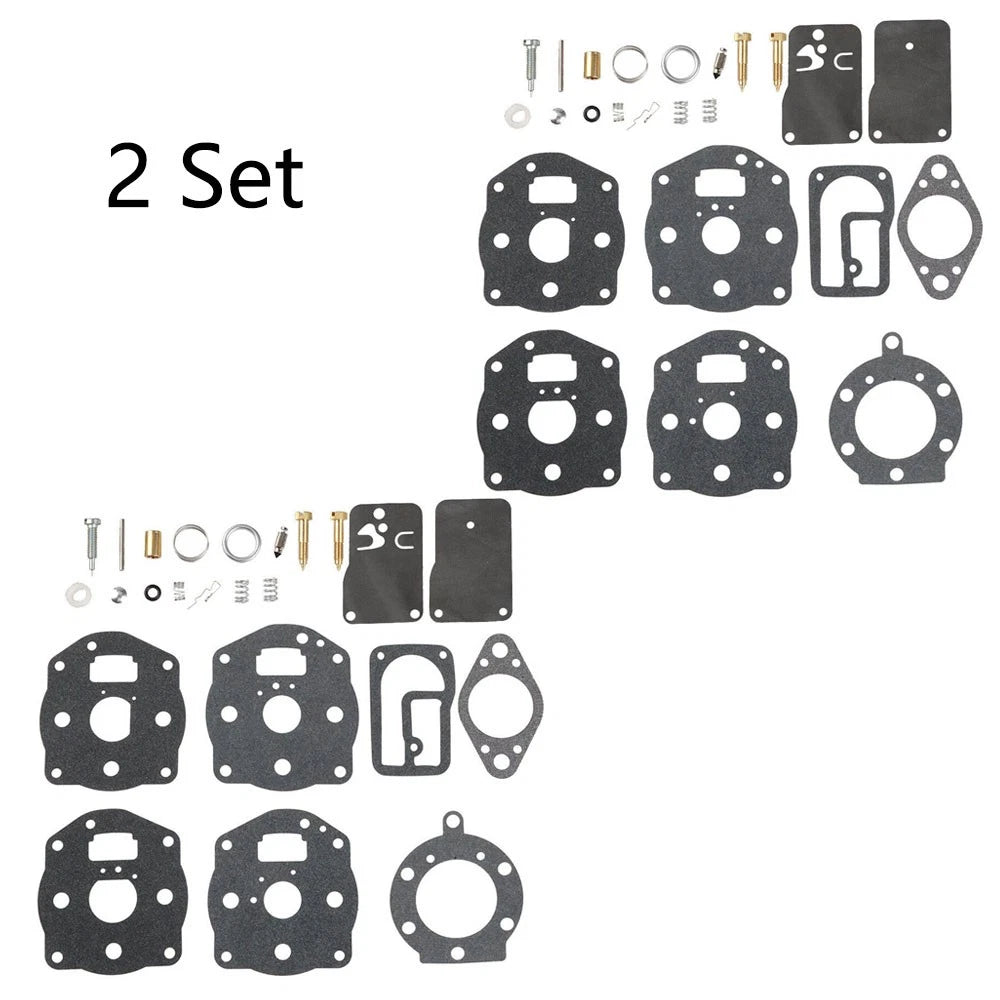 2X Carburetor Rebuild Kit for B&S 394502 694056 491539 402447 402451