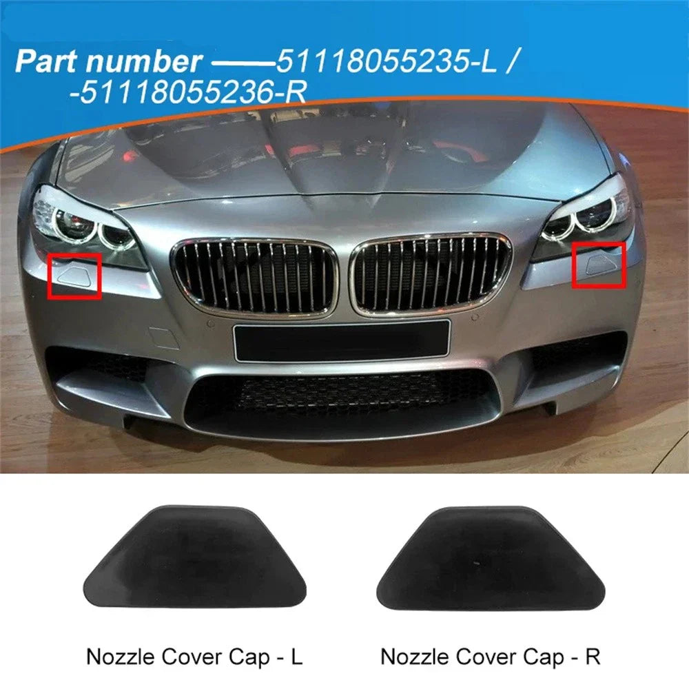 Headlight Washer Nozzle Cover Caps  for BMW M5 Sport (2011-2017)