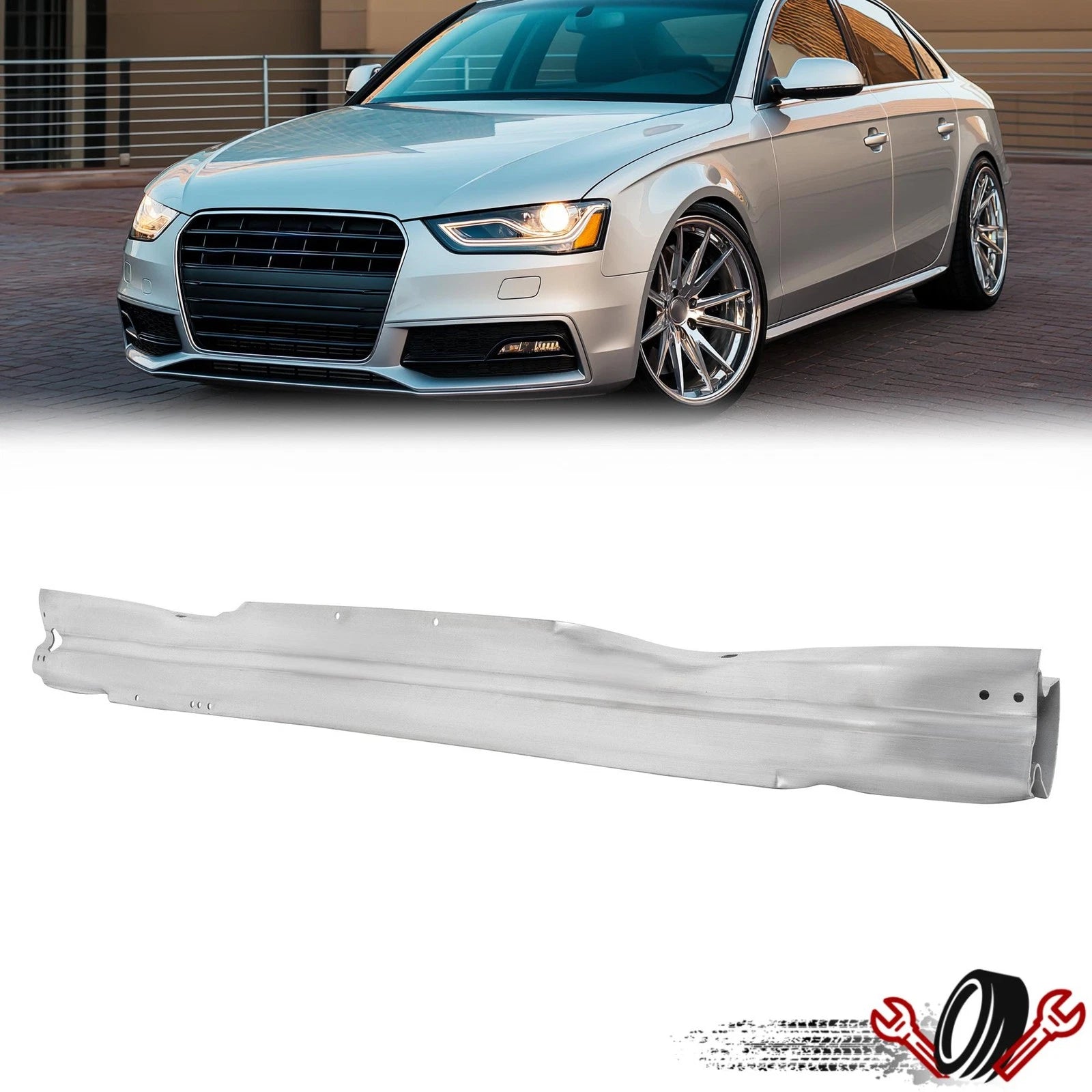 Aluminium Front Bumper Reinforcement for Audi A4 A5 Quattro (2009–2017)
