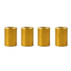 Set of 4 Alloy Billet Hood Vent Spacers for Turbo Engine Swap