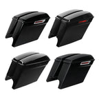 5" Stretched Extended Hard Saddlebags for Harley Touring Street Glide (1993–2013)