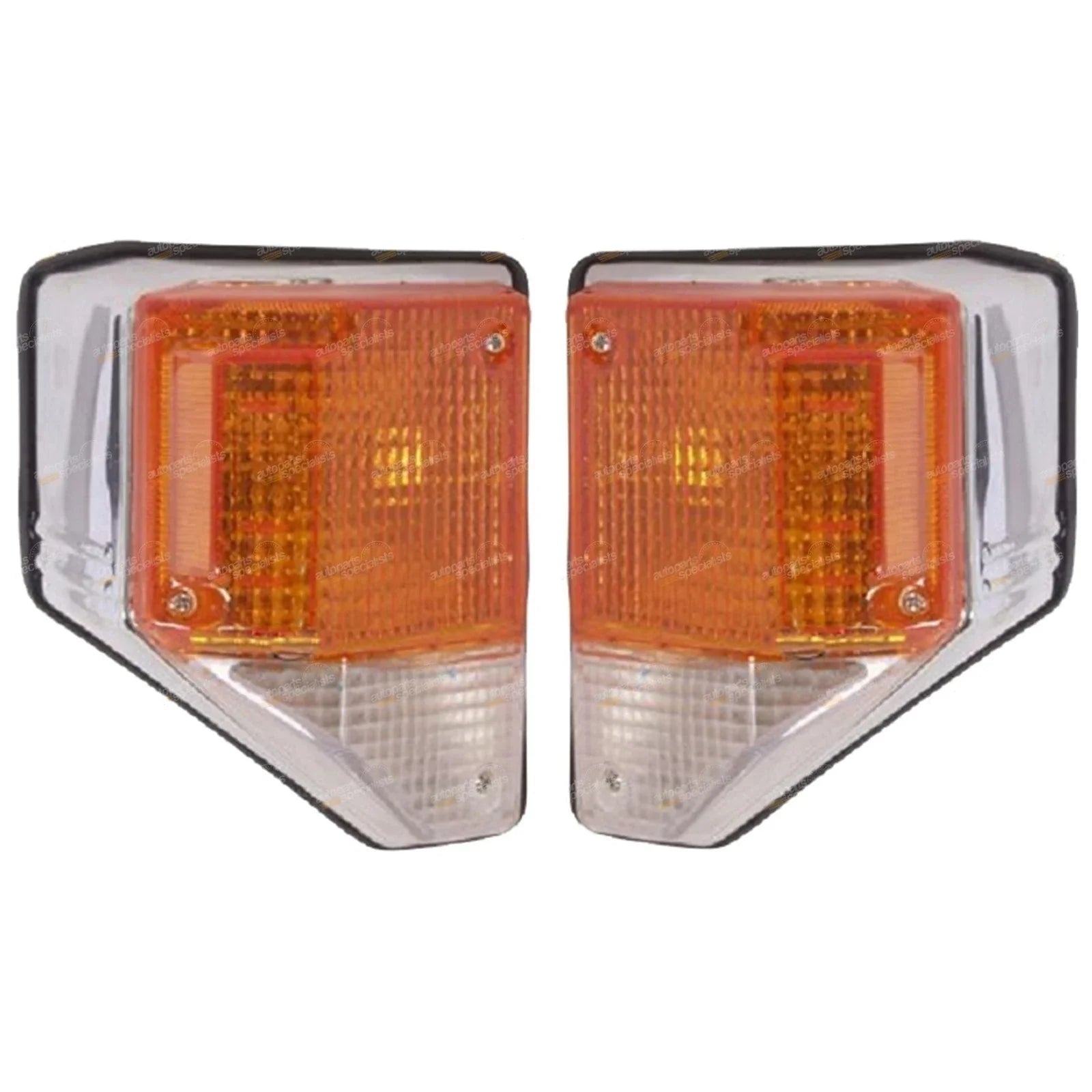 Chrome Indicators for Toyota Landcruiser (1985–1999)
