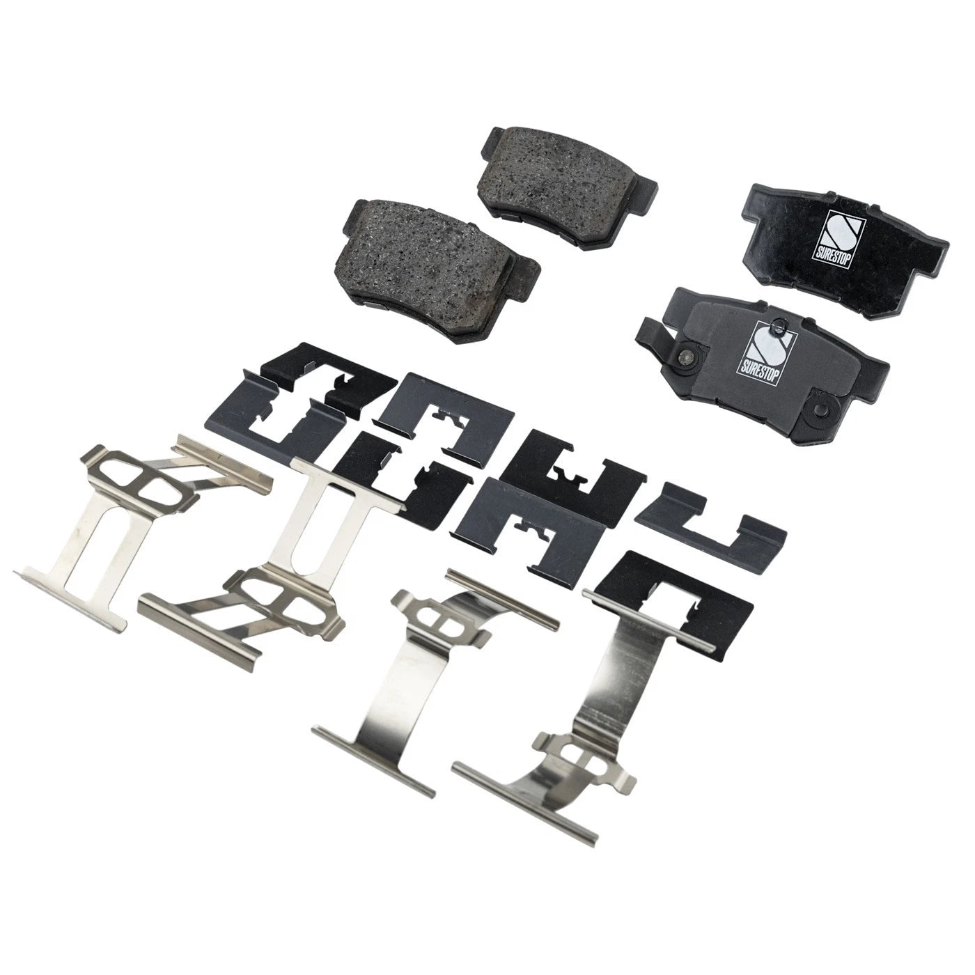 Brake Rotor Brake Pad Kit for Suzuki SX4 (2007–2013) Rear Solid FWD Set
