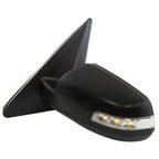 Power Mirror for Kia Sorento (2011–2015) Left Heated Textured Black