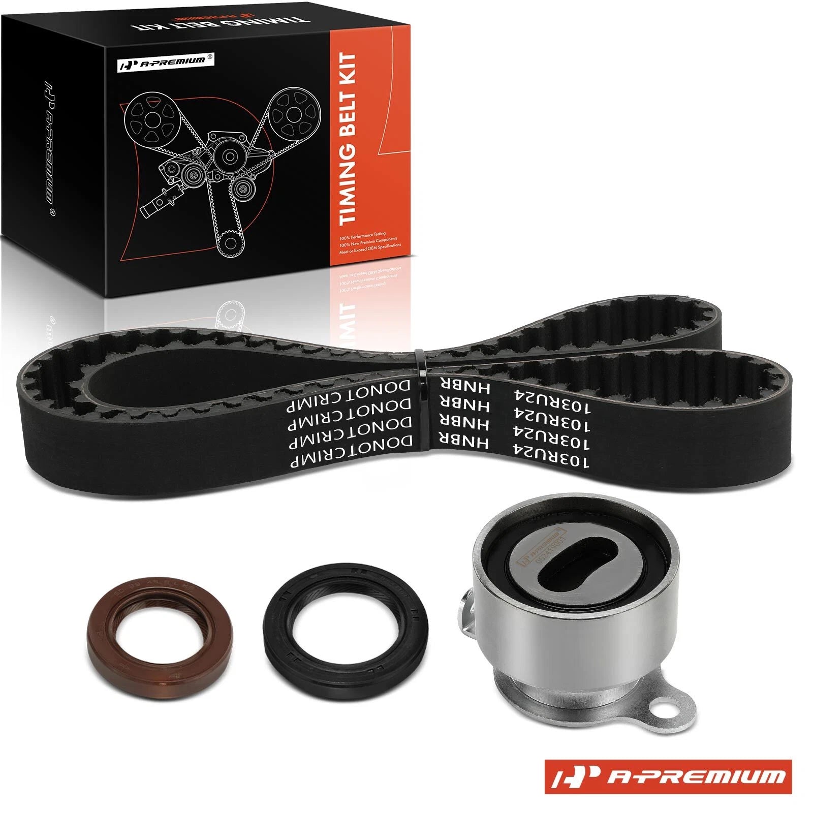 4X Timing Belt Kit for Honda Civic (1992–1995)