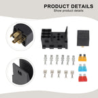 4 Slot Relay Fuse Holder Box for Automotive (Fits )