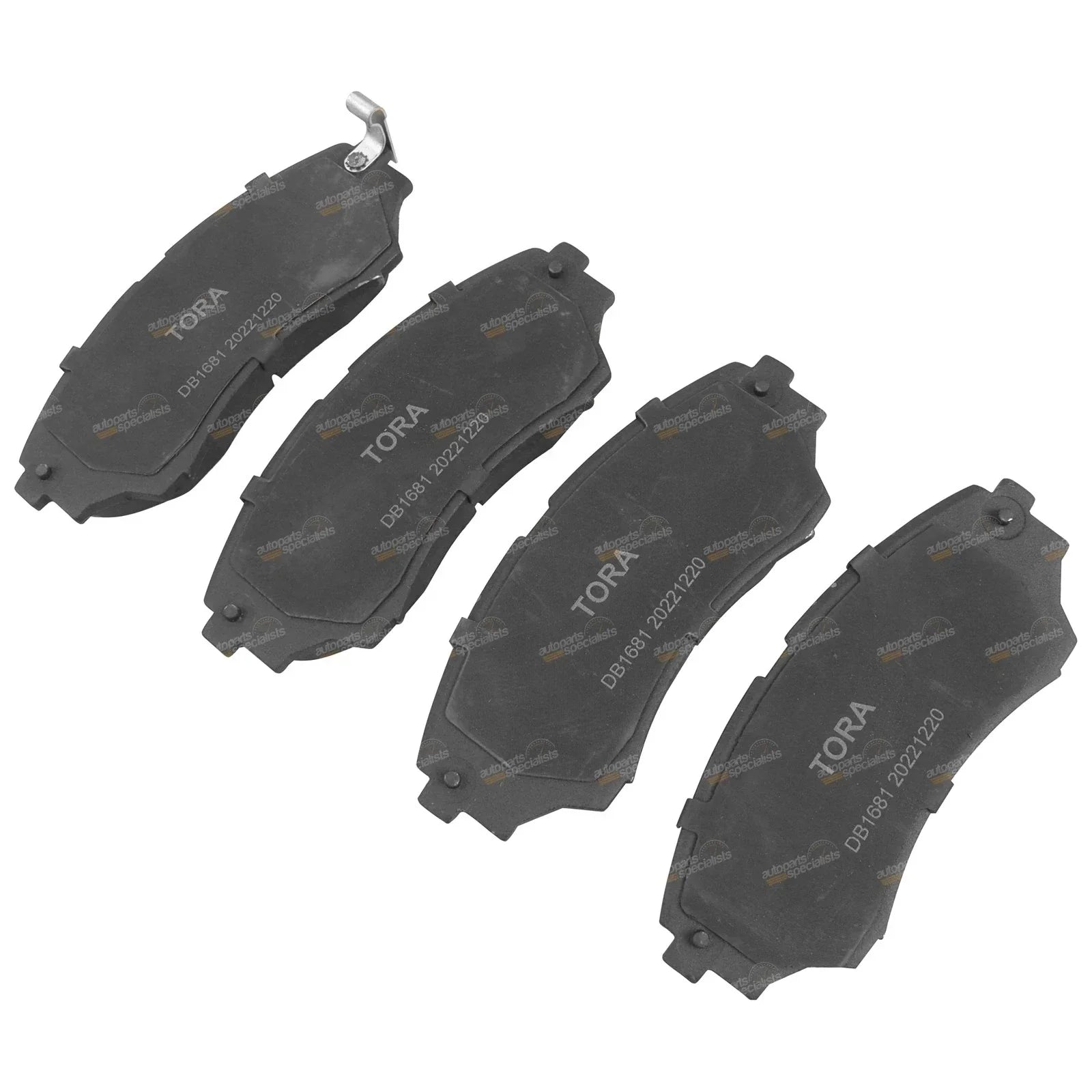 Front Disc Brake Pad Set for Mazda B2600 UN Bravo (2002 - 2006)