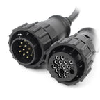 8PCS OBD2 Pro Car Diagnostic Tool Adapter Connectors for Trucks
