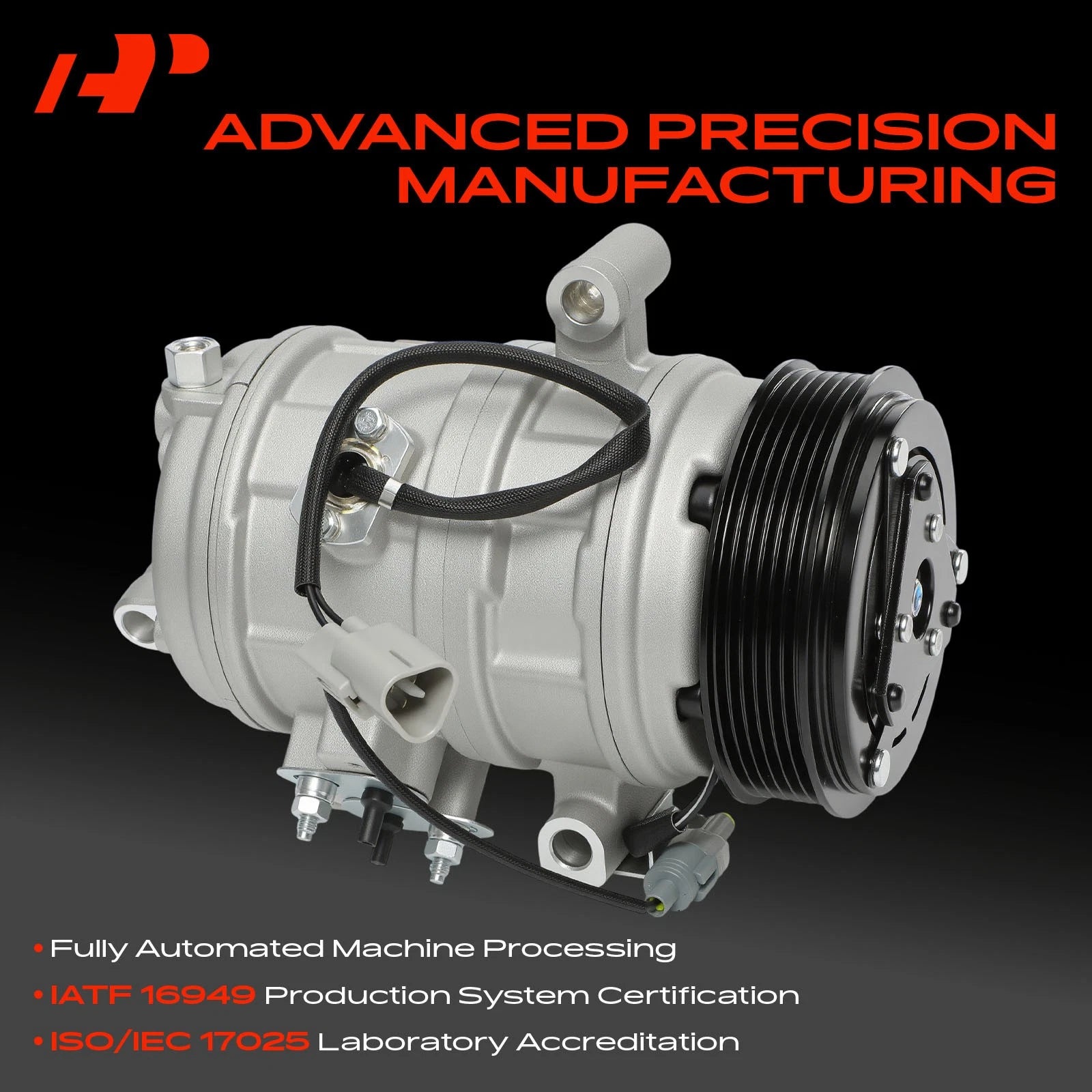 A/C Compressor with Clutch for Toyota 4Runner Lexus GX470 (2003-2009)
