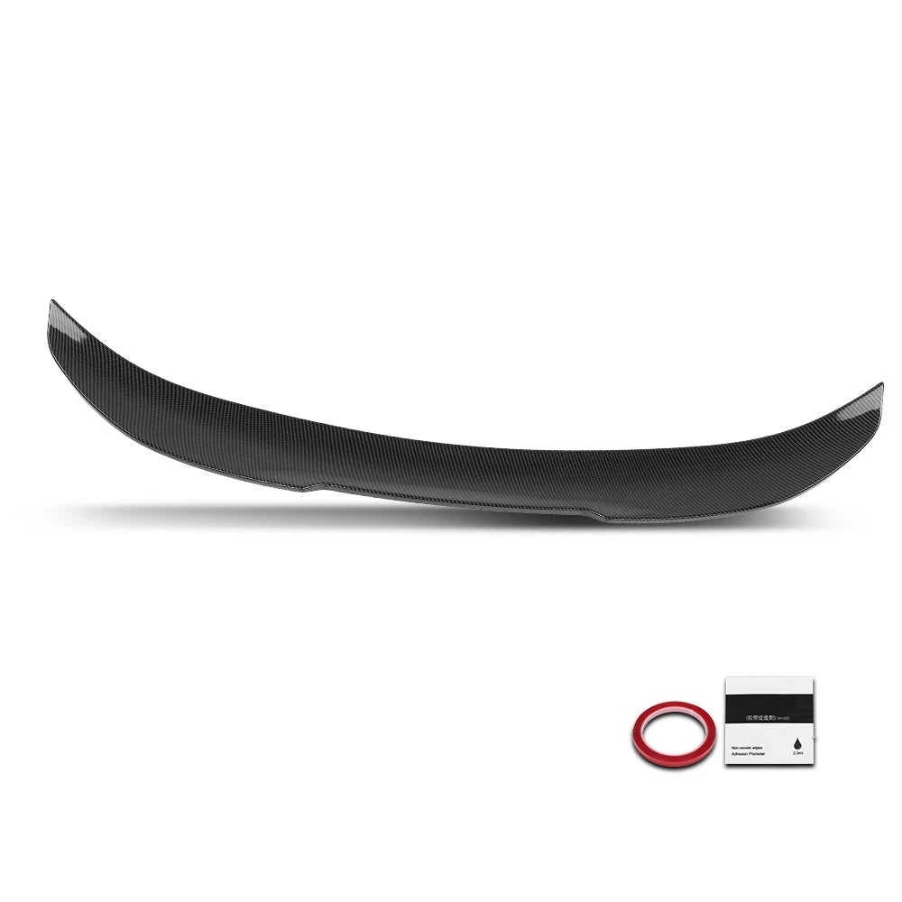 Carbon Look Rear Spoiler Wing for BMW E90 3 Series (2006–2011)