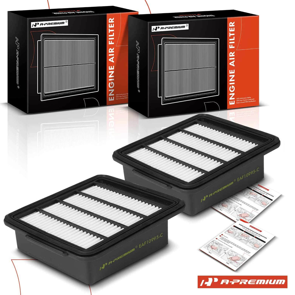 2X Engine Air Filter for Nissan GT-R (2009–2021) V6 3.8L
