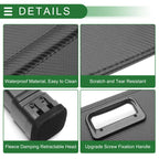 Retractable Cargo Cover for Chevrolet Equinox (2025) Black Carbon Fiber
