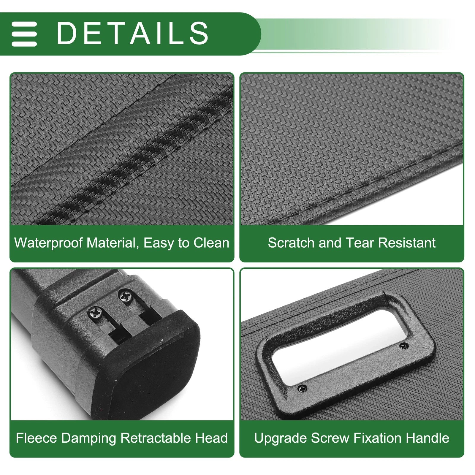 Retractable Cargo Cover for Chevrolet Equinox (2025) Black Carbon Fiber