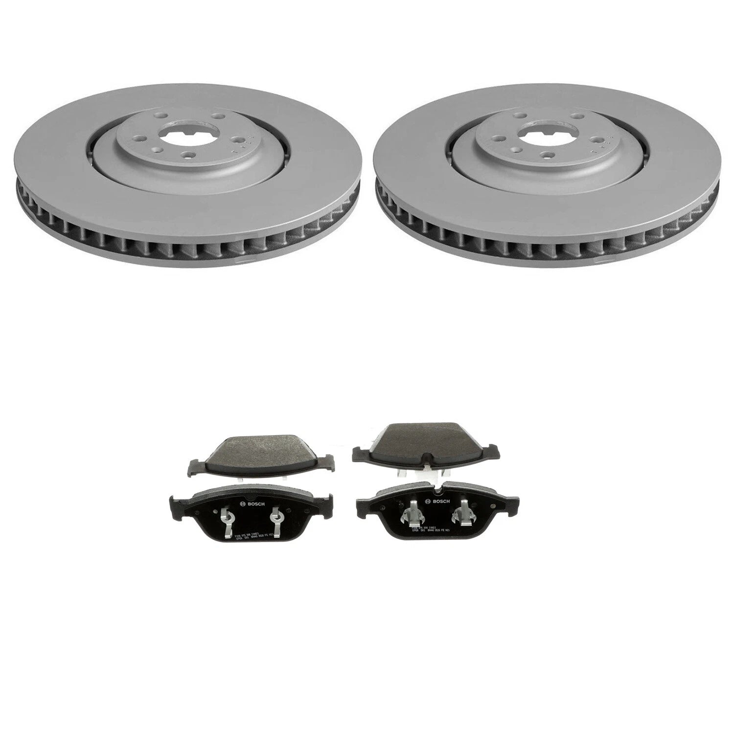 Front Rotors & Brake Pad Kit for Audi A8 Quattro SQ5 (2010–2019)