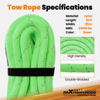 9m Kinetic Recovery Rope for Off-Road SUV Truck 4WD (11 Ton)
