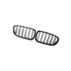 Carbon Pattern Dual Line Grille for BMW 5 Series F10 F18 (2010–2016)