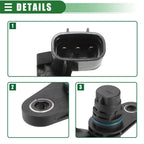 2X Engine Camshaft Position Sensor for Hyundai Santa Fe (2010–2014) No. 39350-25010