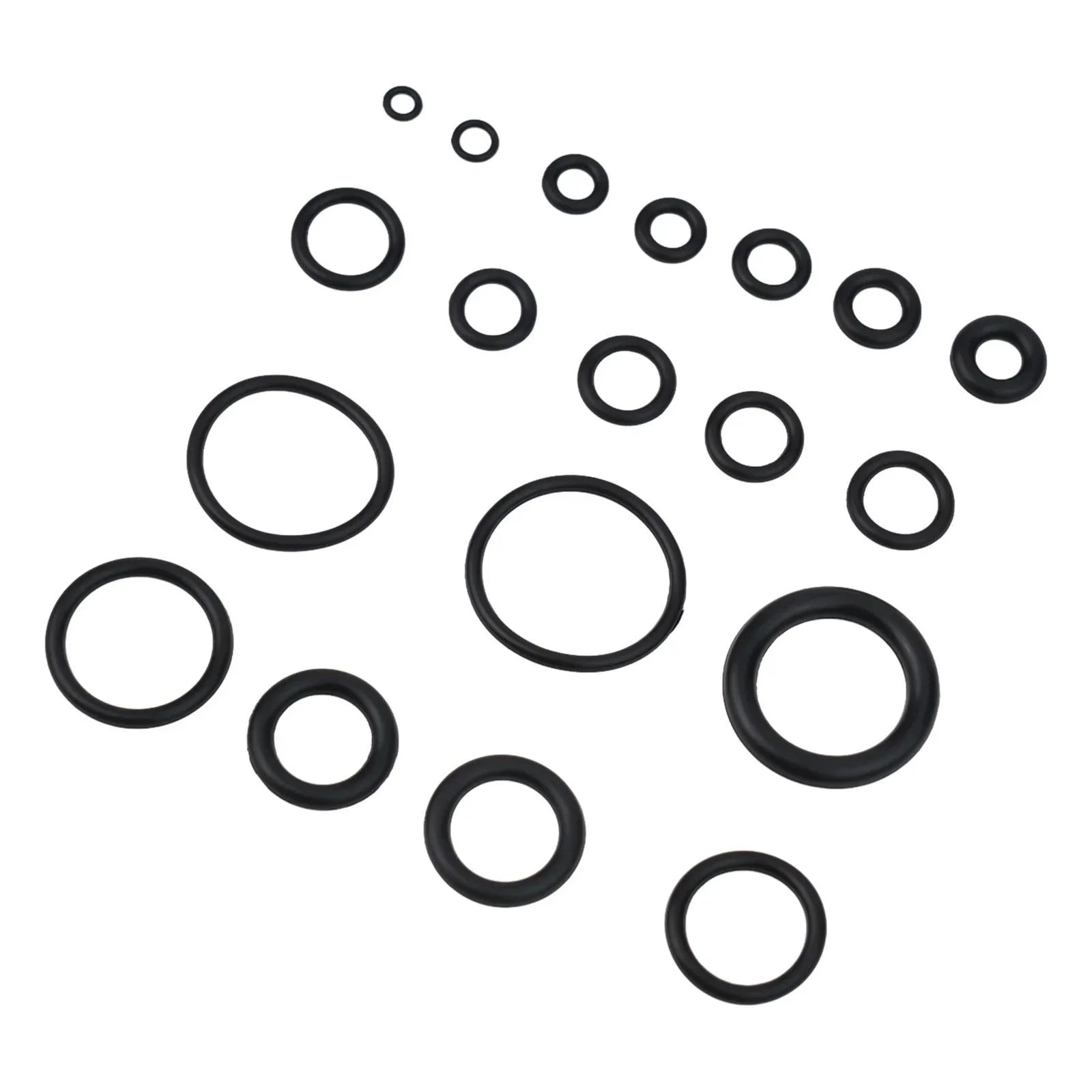 O Ring Washer Seal 225 Piece for Black Car Air Gas