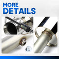 4" Tip Stainless Steel Catback Exhaust for Mitsubishi Galant (1999–2003)