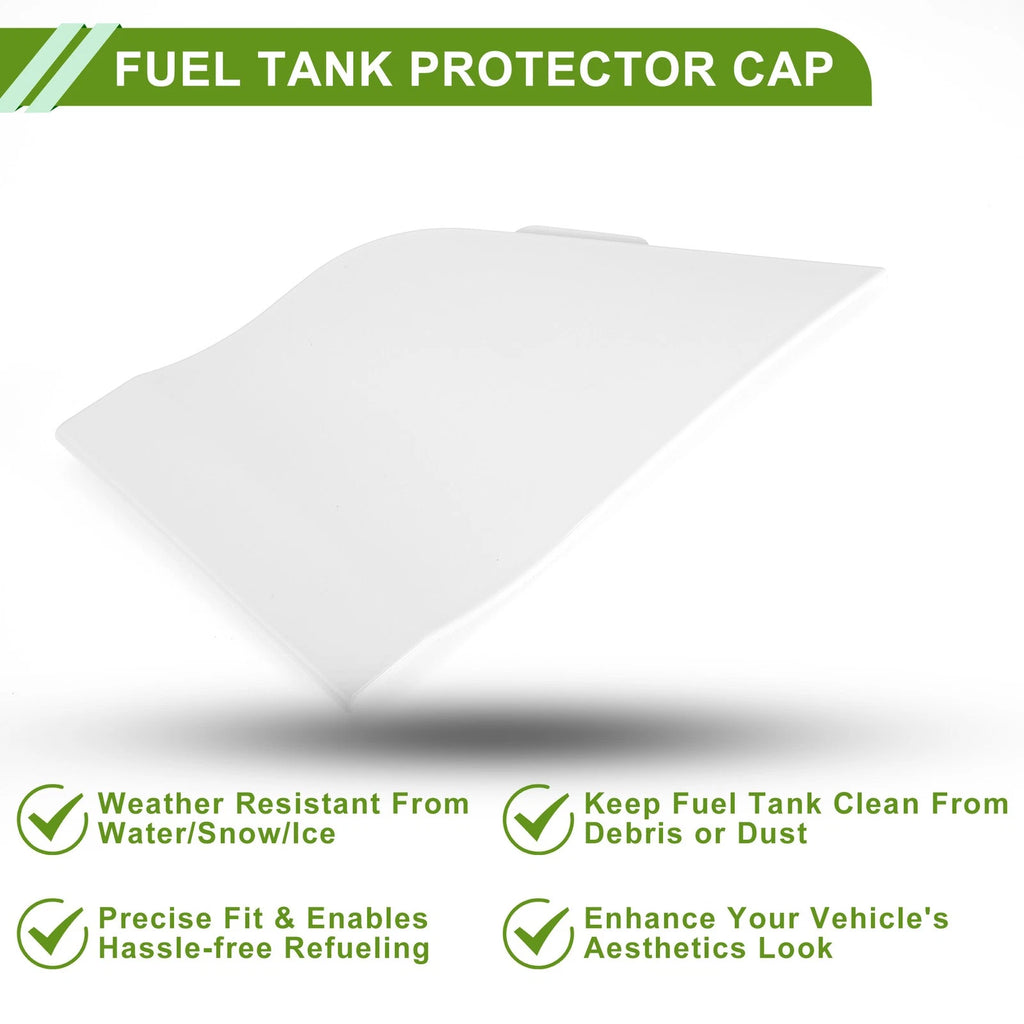Fuel Tank Door Cap for Ford Transit MK8 (2014–2024) Fuel Filler Flap Cover White