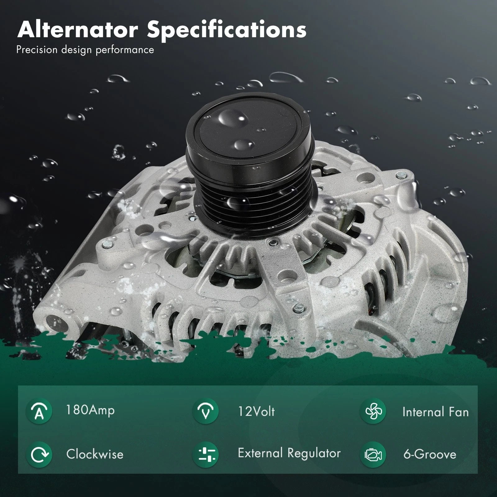 Alternator for Chrysler 300, Jeep Grand Cherokee (2011–2016) 421000-702