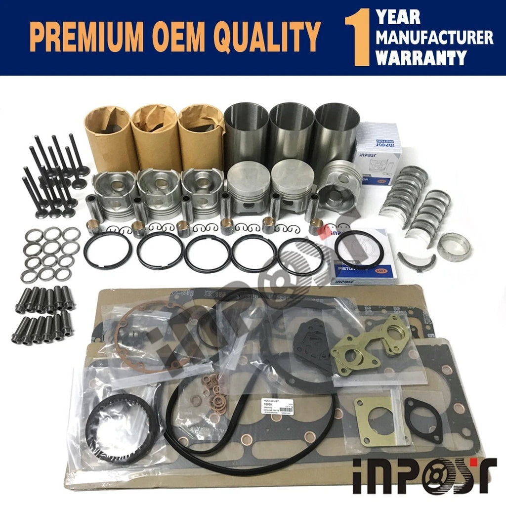 Overhaul Rebuild Kit S2800 S2800-B for Kubota M4950DT