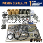 Overhaul Rebuild Kit S2800 S2800-B for Kubota M4950DT