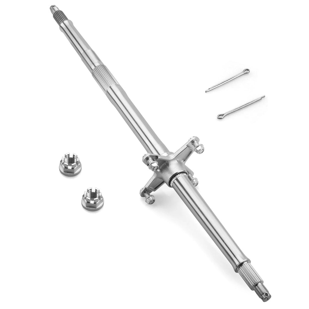Rear Wheel Axle Shaft with Nuts for Honda FourTrax TRX200D (1991–1997)