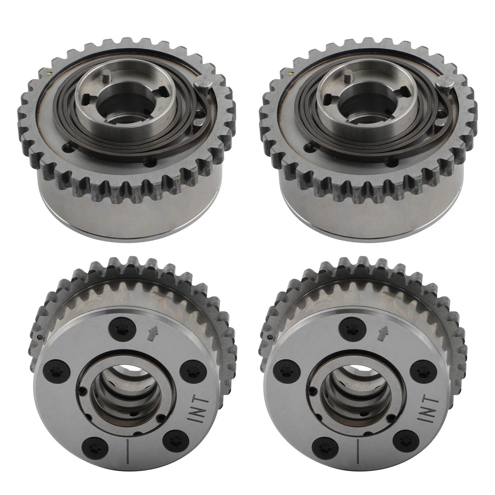 Set of 4 VVT Camshaft Phasers for Chrysler Jeep Dodge Ram 3.6L (2011–2021)