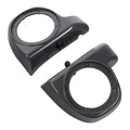 Lower Vented Fairings 6.5" Speaker Pods for Harley Touring (2014–2023) Gunship Gray