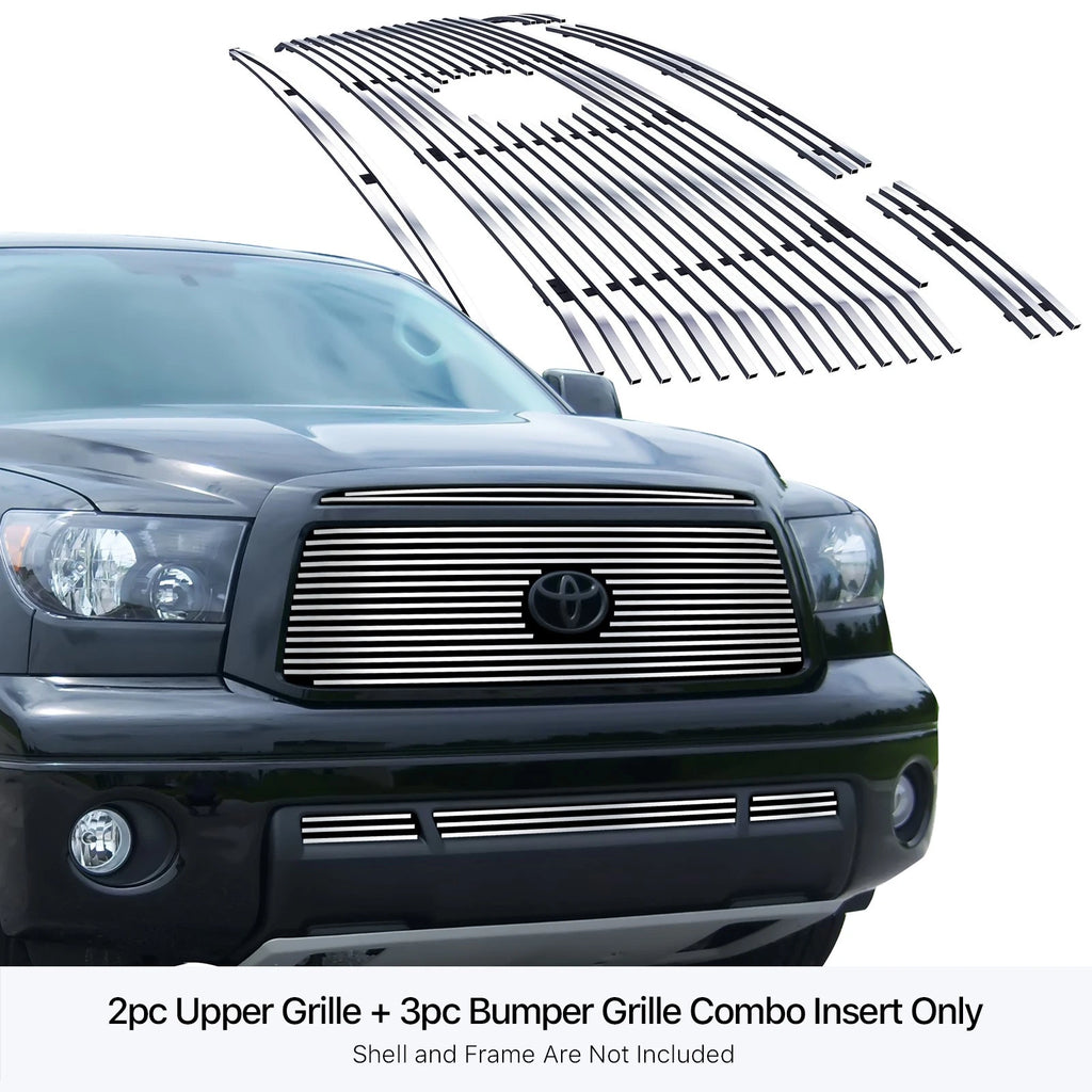 Stainless Steel Chrome Billet Grille Insert for Toyota Tundra (2010–2013)