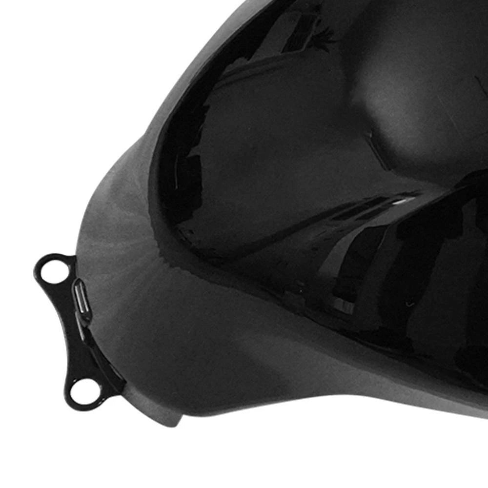Glossy Black Fuel Gas Tank Cover for Kawasaki Ninja 250R (2008–2012)