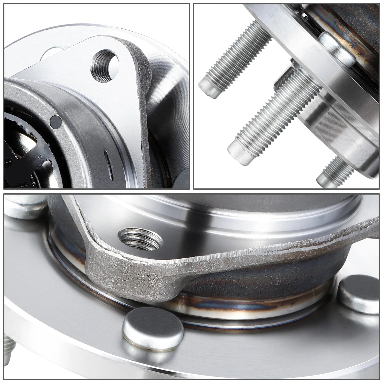 Set of 2 Wheel Bearings & Hubs for Chevrolet Cobalt/G5/Pursuit (2003–2010)