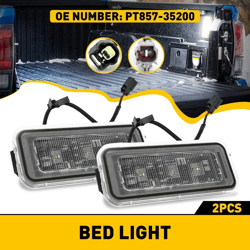 LED Bed Lights Kit for Toyota Tacoma (2021–2022) - Cargo Lamps 20 H