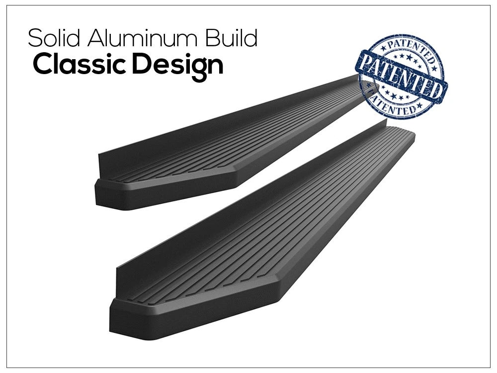 iBoard Black Running Boards for Acura MDX (2007-2010)
