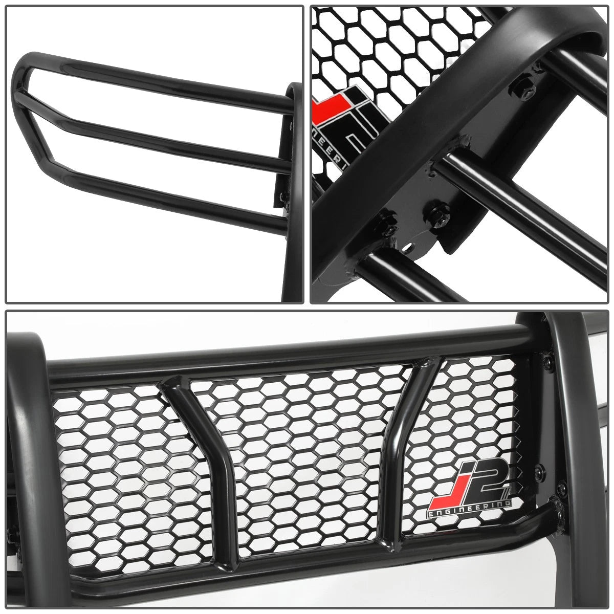Front Bumper Grille Honeycomb Mesh Brush Guard for Toyota FJ Cruiser (2007–2014)
