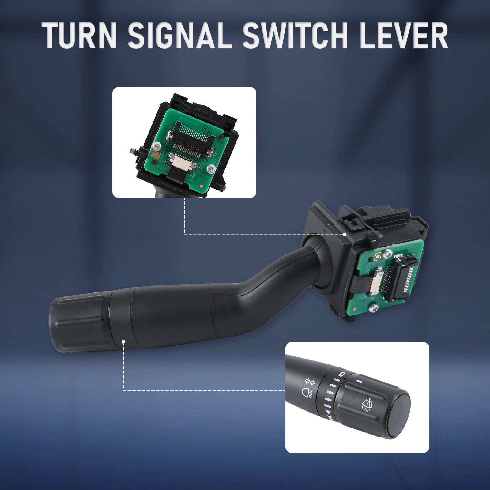 Turn Signal Wiper Dimmer Switch for Ford F-150 F-250 F-350 (2015–2018)