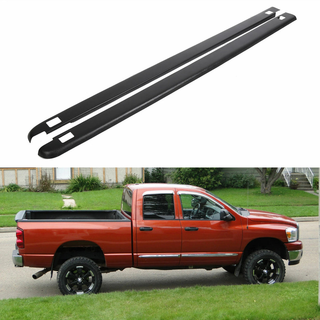 Bed Rail Cap with Hole Top Cover for Dodge Ram 1500/2500/3500 (2002–2009)