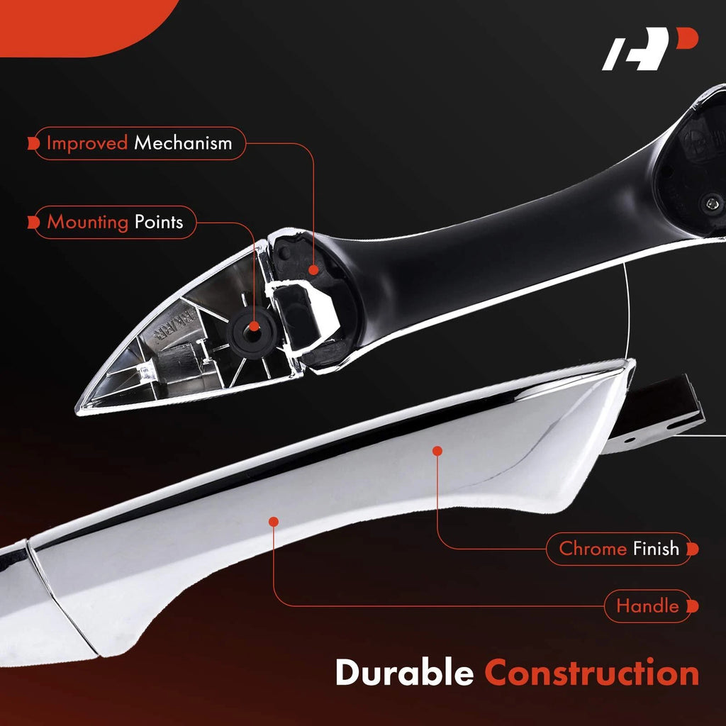 Chrome Exterior Door Handle for Honda TSX (2009-2014)