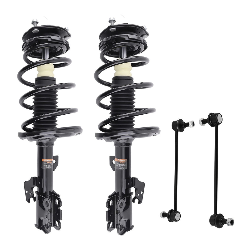 Front Struts with Sway Bar Links for Toyota Camry Lexus ES330 (2004–2006)