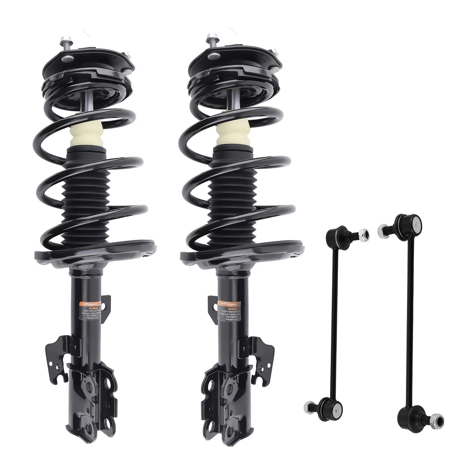 Front Struts with Sway Bar Links for Toyota Camry Lexus ES330 (2004–2006)