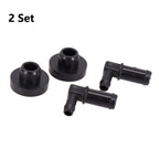Set of 2 Fuel Tank Stem & Bushing Kit for Husqvarna Lawn Mower (532139277, 532003645)