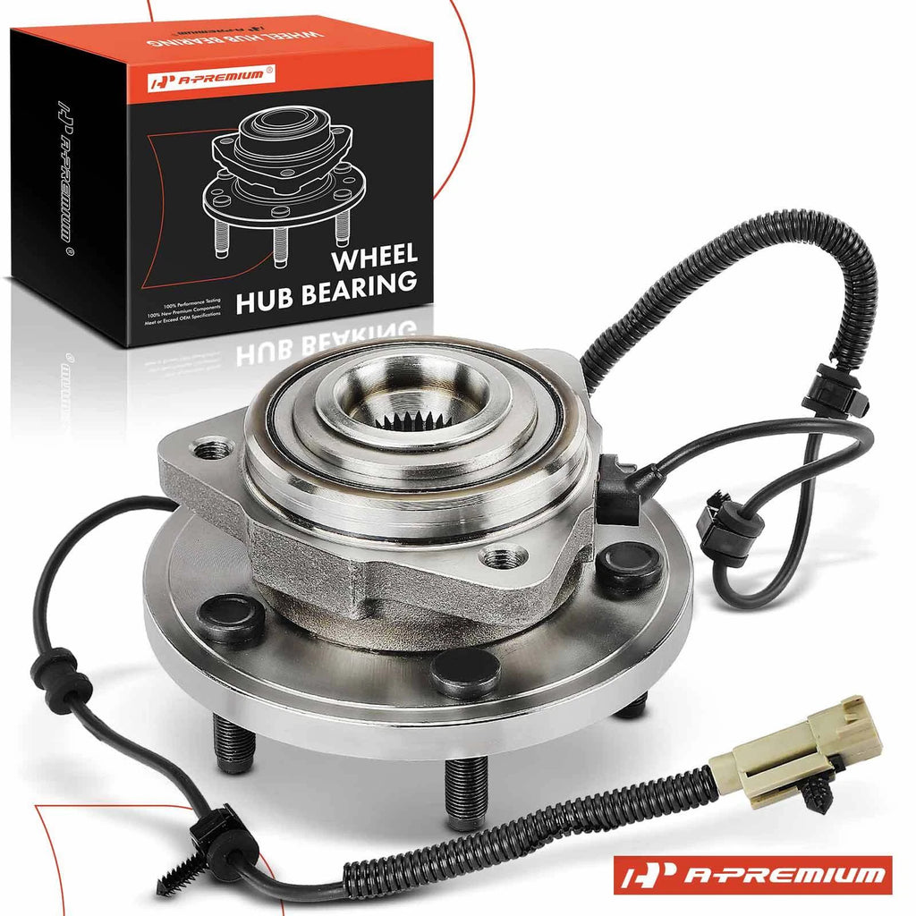 Front Wheel Hub & Bearing Assembly with ABS Sensor for Jeep (2005–2010)