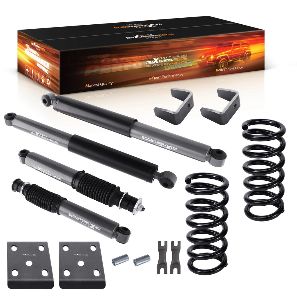 3" Front 5" Rear Lowering Kit for Ford Ranger 2WD 1998-15 Shock Springs Flip Kit