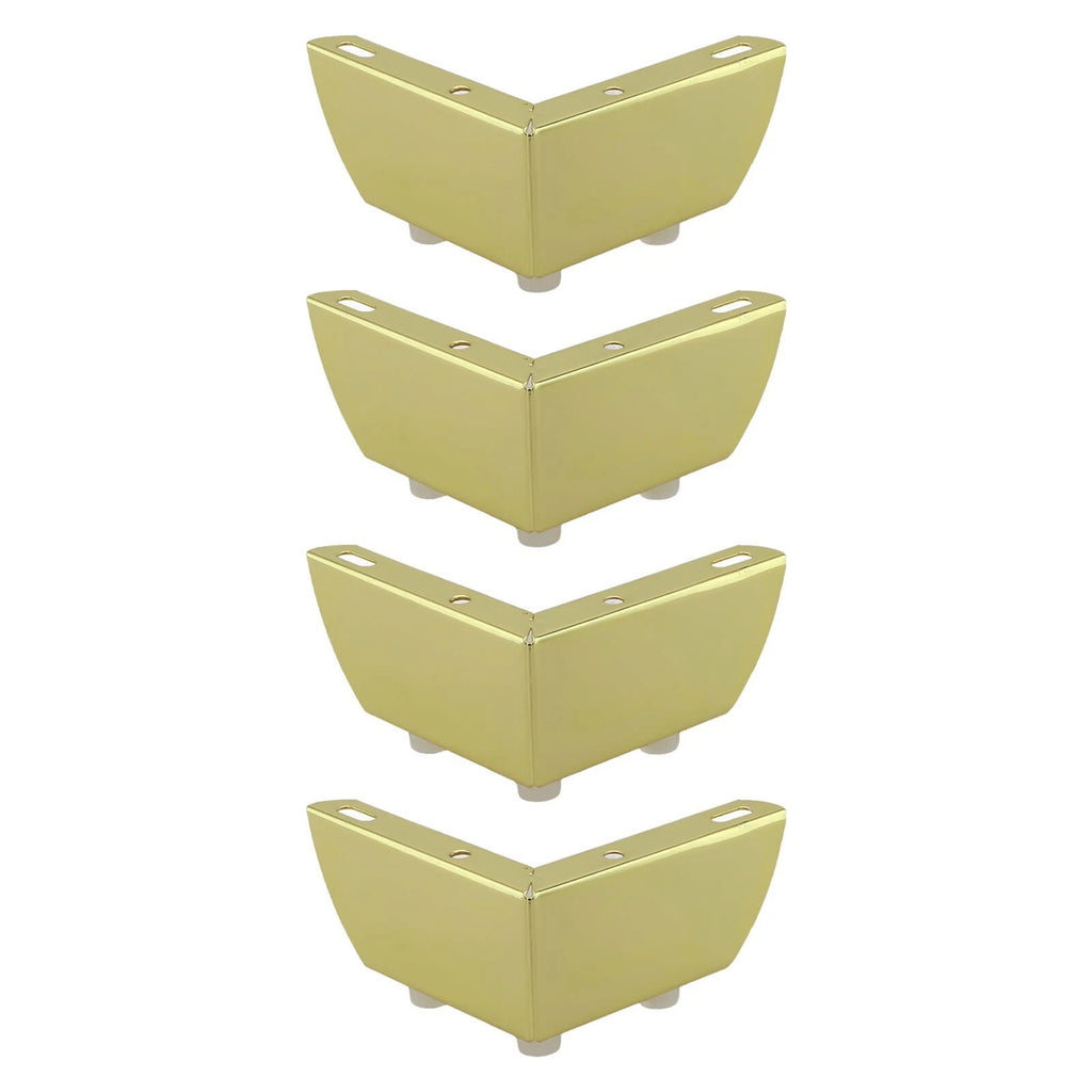 Set of 4 Heavy Load Bearing Triangle Metal Cabinet Feet