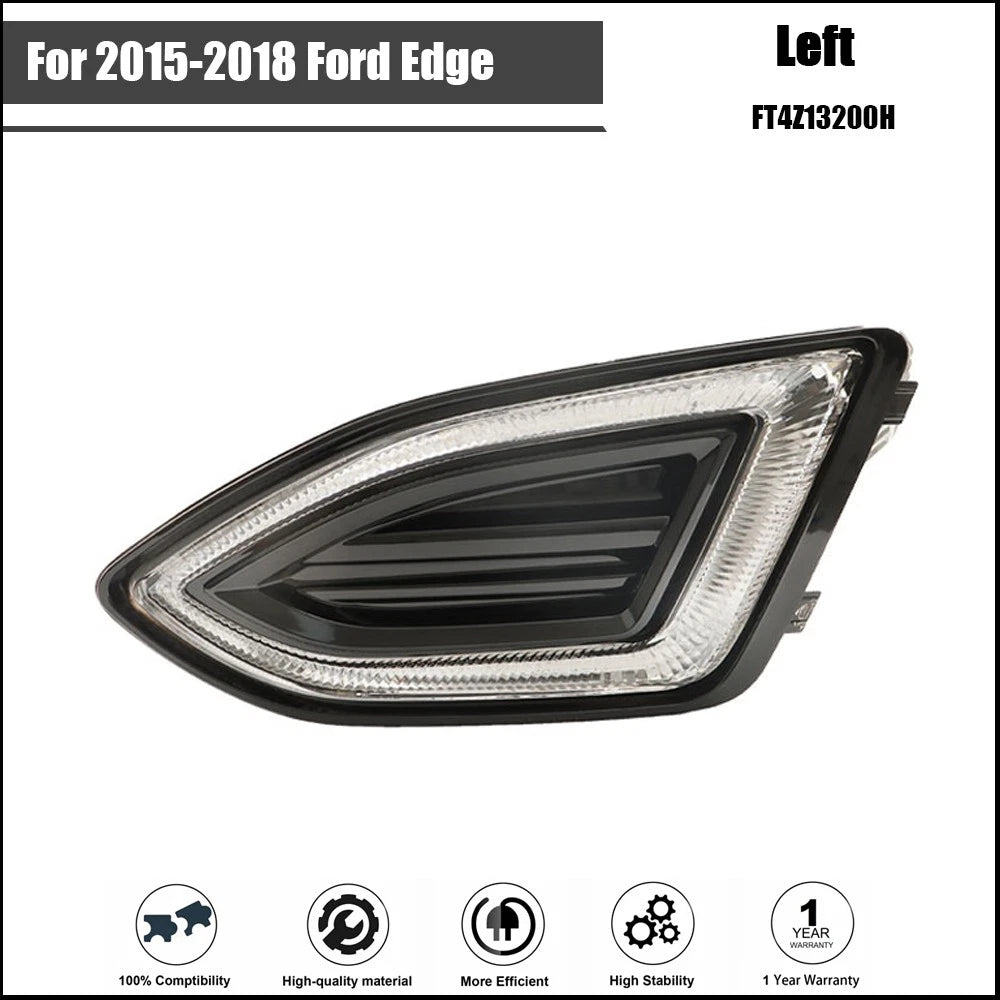 LED Front Fog Light DRL for Ford Edge (2015â2018)