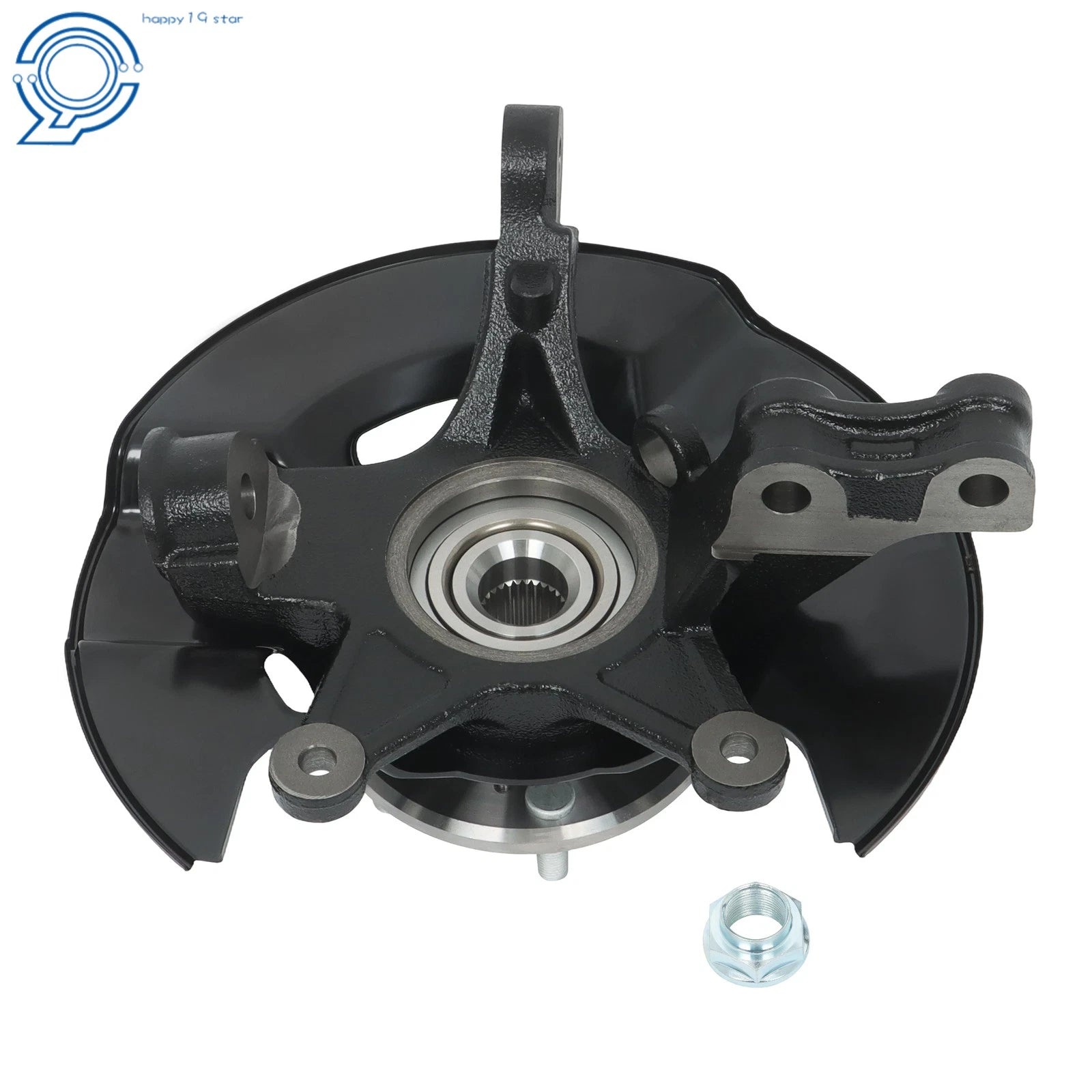 Front Left Steering Knuckle & Wheel Hub Bearing for Honda Pilot (2005–2008)