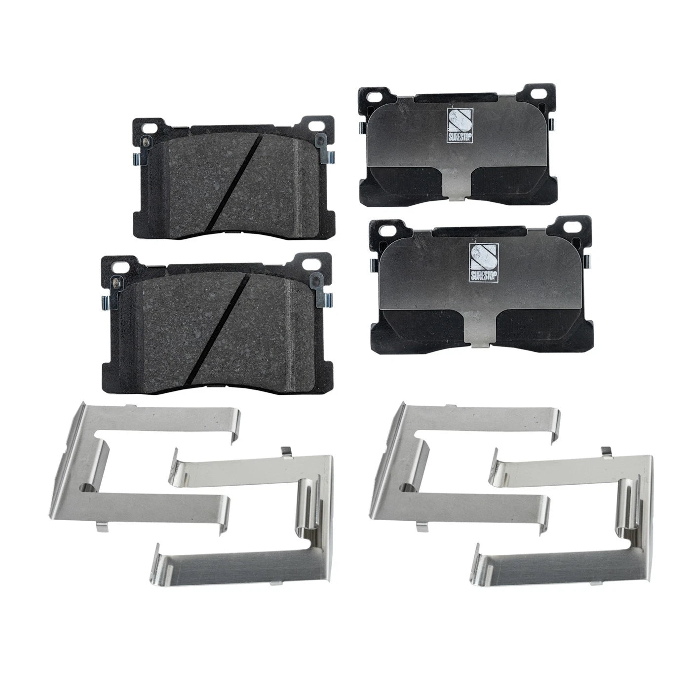 Set of 4 Front NAO Brake Pads for Hyundai Equus, Kia K900